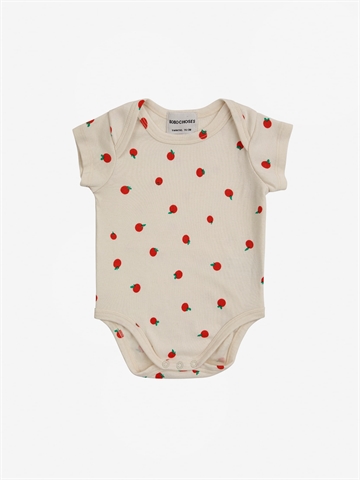 Bobo Choses Baby Tomato Body And Vichy Acc Set Off White